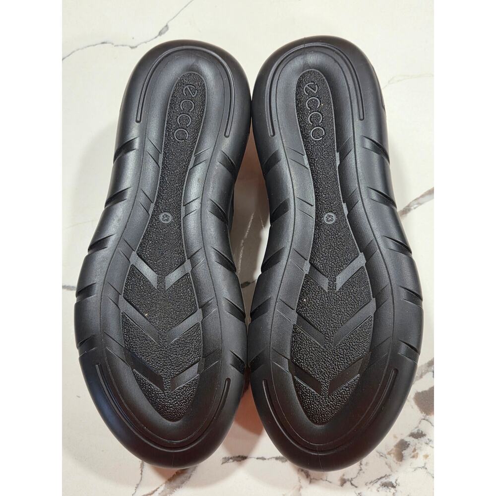 Ecco Cross X Black Casual Pebbled Leather Size 9.5 US, 43 EU Men's - Picture 9 of 9